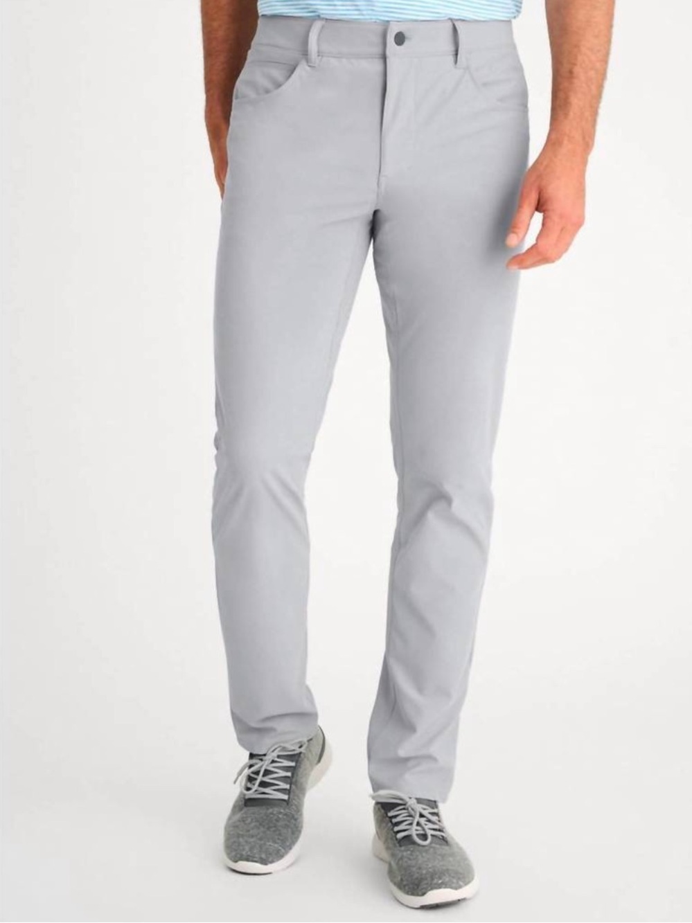 NEW JOHNNIE-O men cross country prep-formance pant in quarry size:  30 x 32
